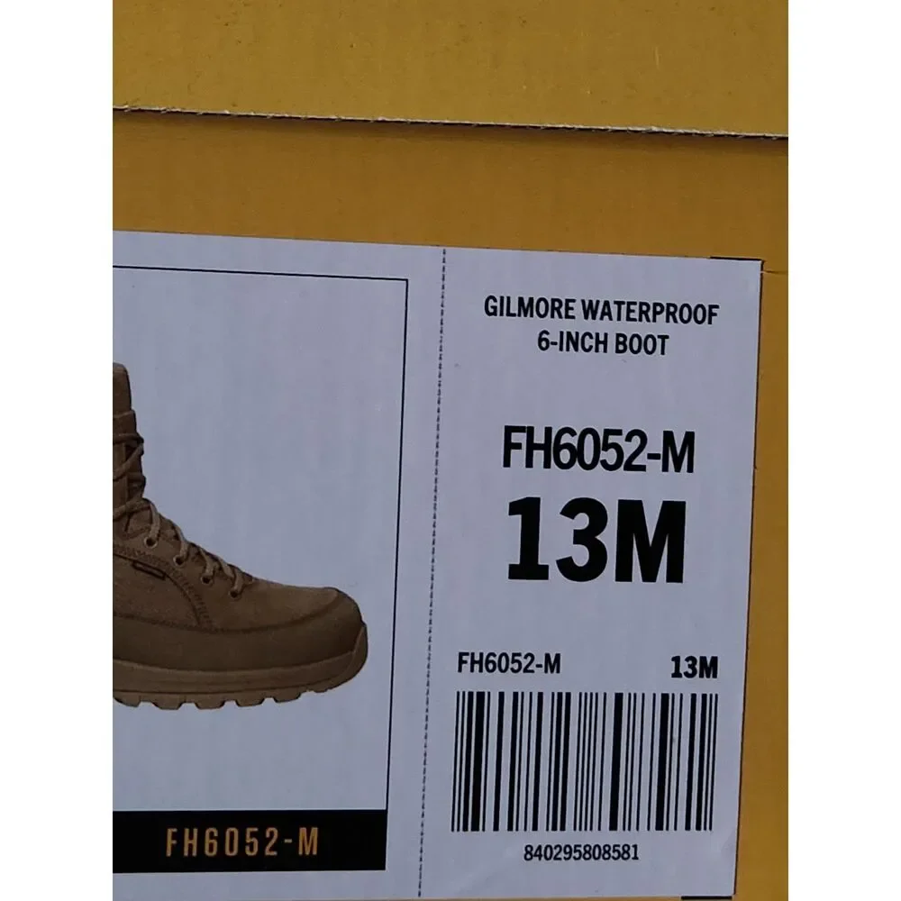 Carhartt Gilmore Storm Defender Waterproof 6‑Inch Boots Men’s 13